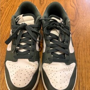 Nike Men's Green and White Sneakers